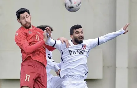 Football Lebanon - النجمة يفوز على حساب التضامن صور بهدف دون رد ضمن مباريات كاس لبنان