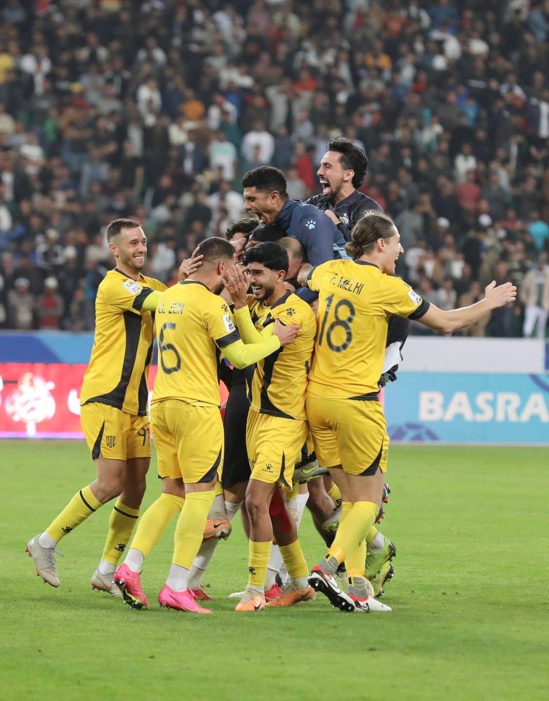 Football Lebanon - العهد إلى نهائي بطولة كأس الإتحاد الآسيوي 2023-2024 عن منطقة الغرب