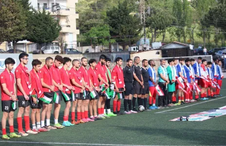Football Lebanon - ‎الإخاء الأهلي عالية ‎يستضيف نادي شباب فلسطين _ شاتيلا  ‎خطوة تضامنيّة ورسالة دعم