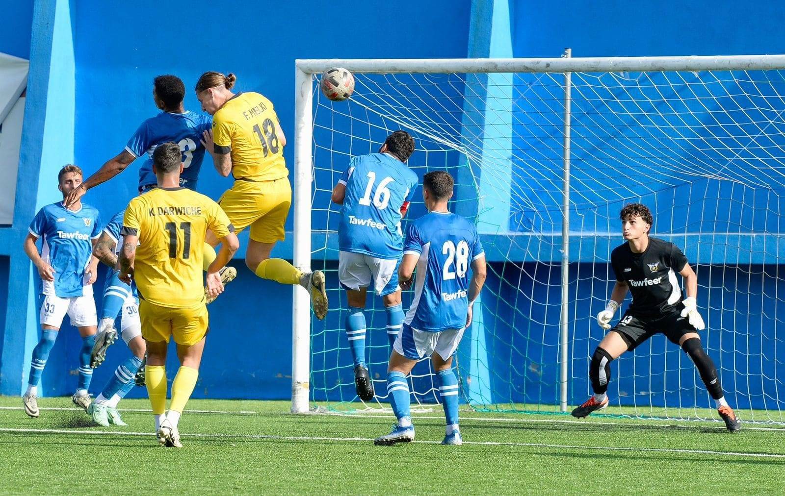 Football Lebanon - العهد يفوز على الصفاء بنتيجة 3-1 ضمن منافسات دوري الدرجة الأولى