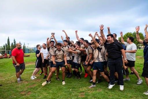 Football Lebanon - ‎الجمهور بطل كأس لبنان في الركبي يونيون