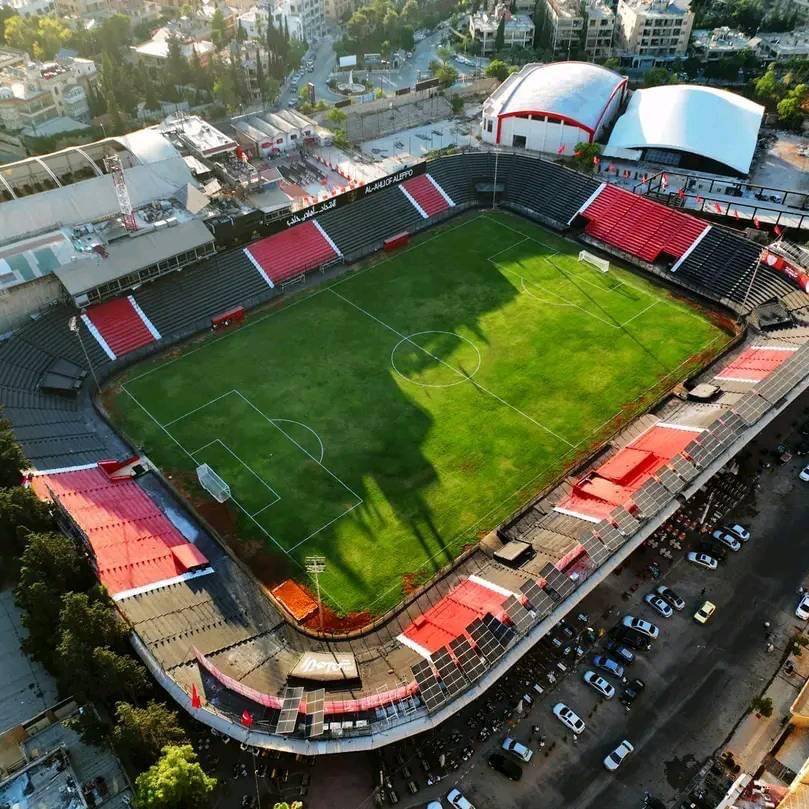 Football Lebanon - بالصورة ملعب أهلي حلب