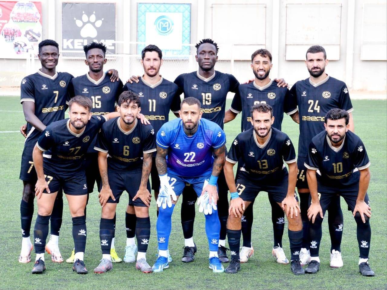 Football Lebanon - مباراة ودية تجمع النجمة ومنتخب المكتب الحركي للشباب والرياضة الفلسطيني