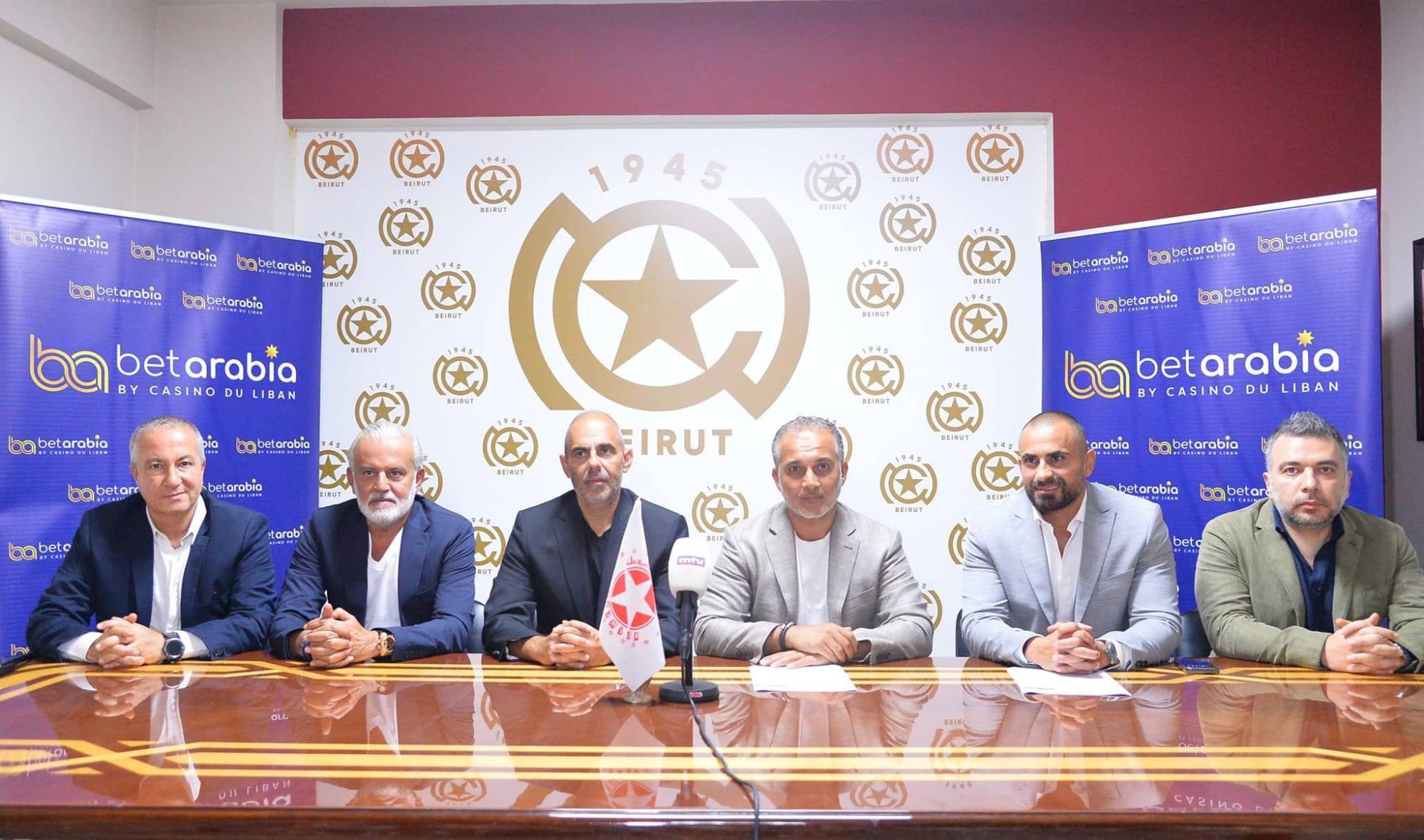 Football Lebanon - النجمة يوقع عقد رعاية جديد للموسم القادم