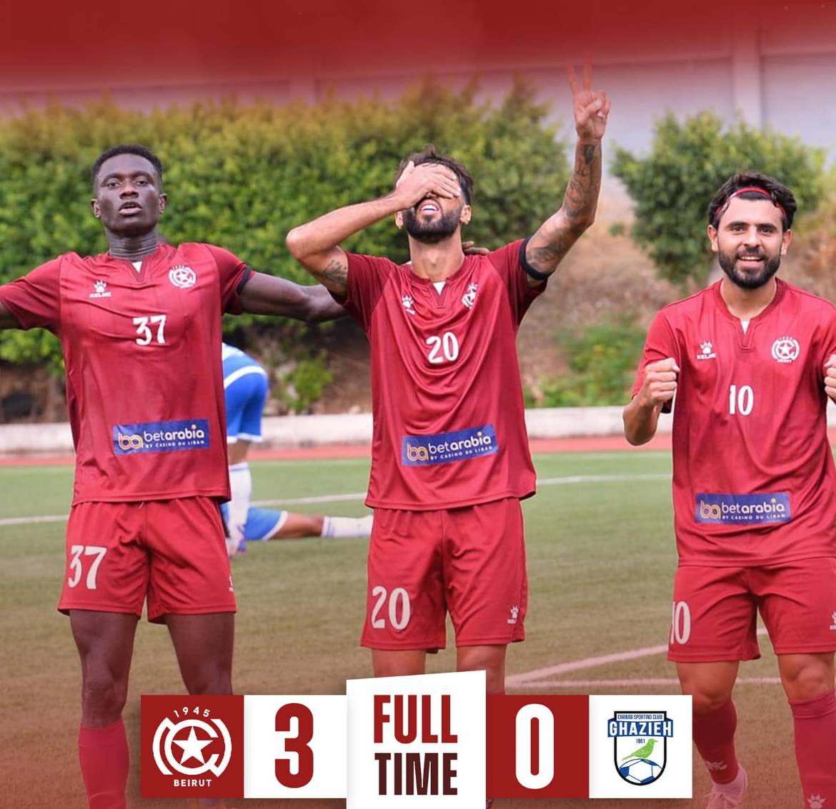 Football Lebanon - النجمة يفوز على الشباب الغازية بثلاثية نظيفة