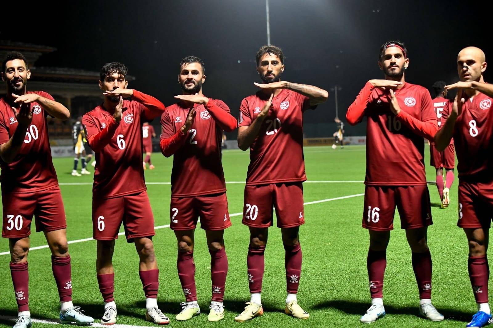 Football Lebanon - فوز النجمة على باشندورا البنغلادشي بهدف دون رد