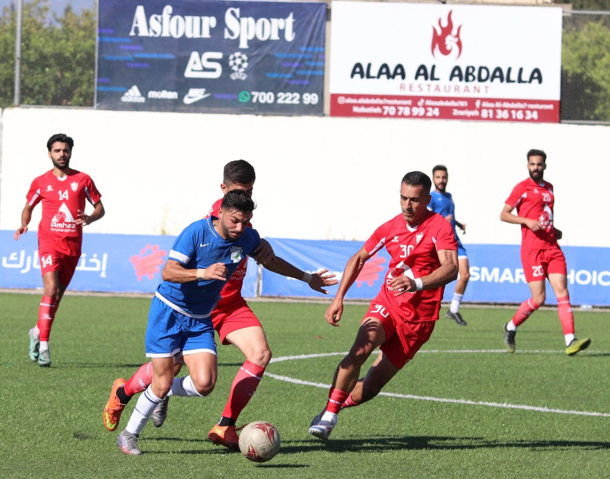 Football Lebanon - تعادل ايجابي لشباب الغازية وتجمع شباب بعلبك