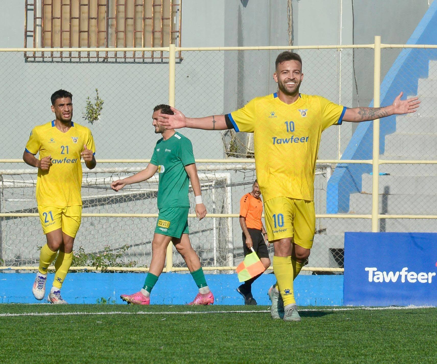 Football Lebanon - الصفاء ينفرد بالصدارة بفوز كبير على الحكمة