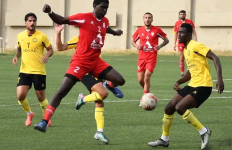 Football Lebanon - فوز البرج على تجمع شباب بعلبك بهدف دون رد