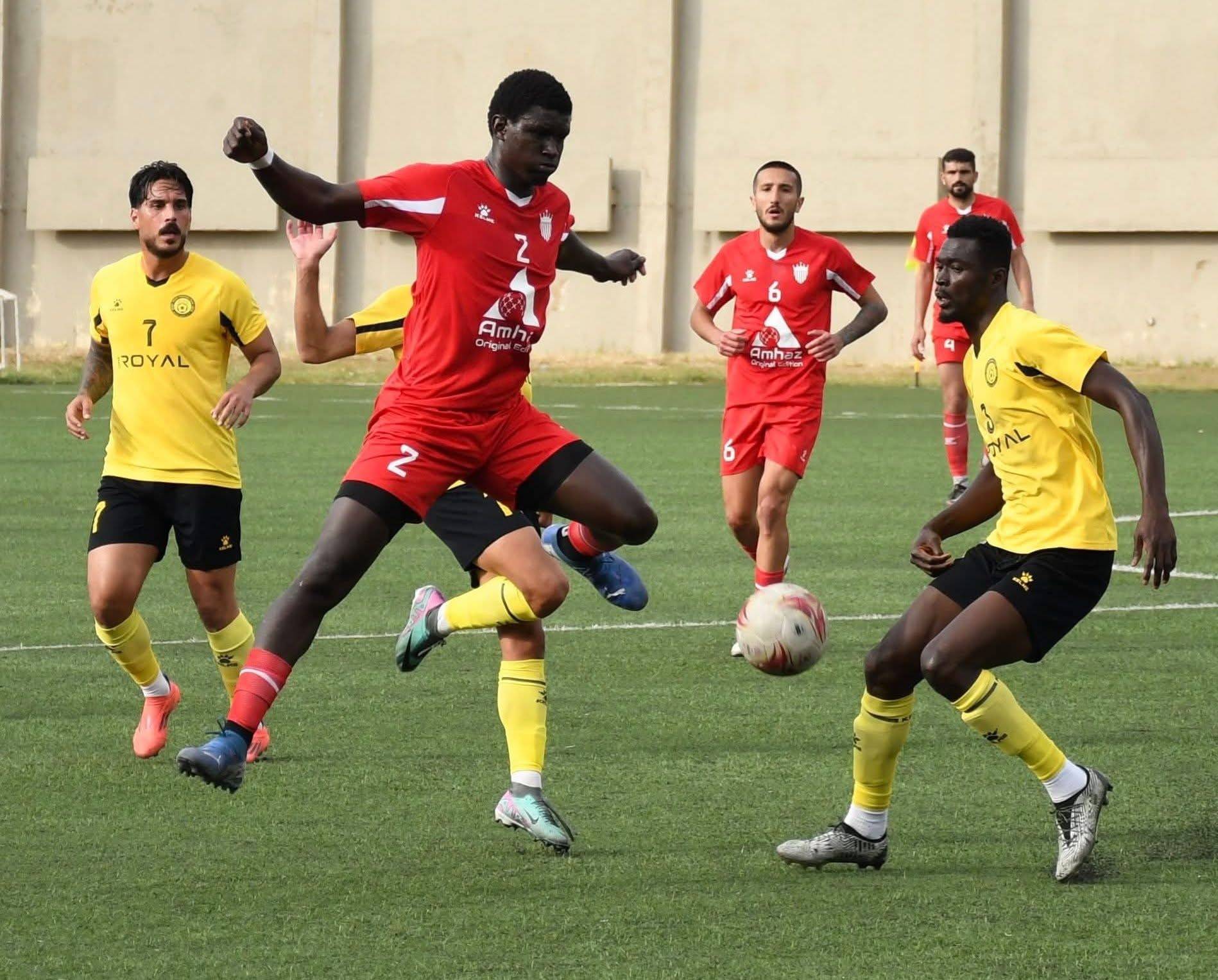 Football Lebanon - فوز البرج على تجمع شباب بعلبك بهدف دون رد