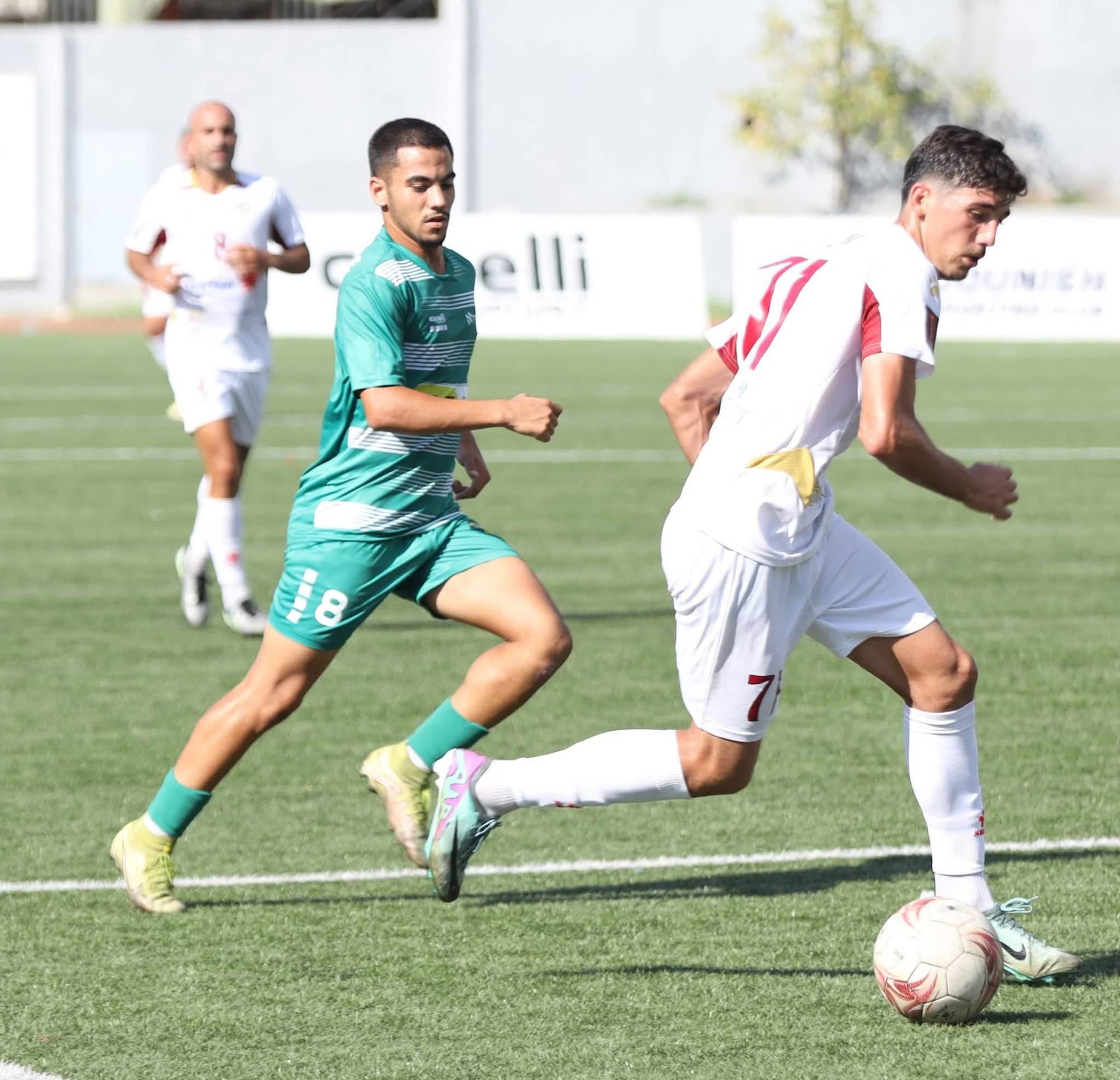 Football Lebanon - فوز النجمة على الحكمة على ملعب فؤاد شهاب