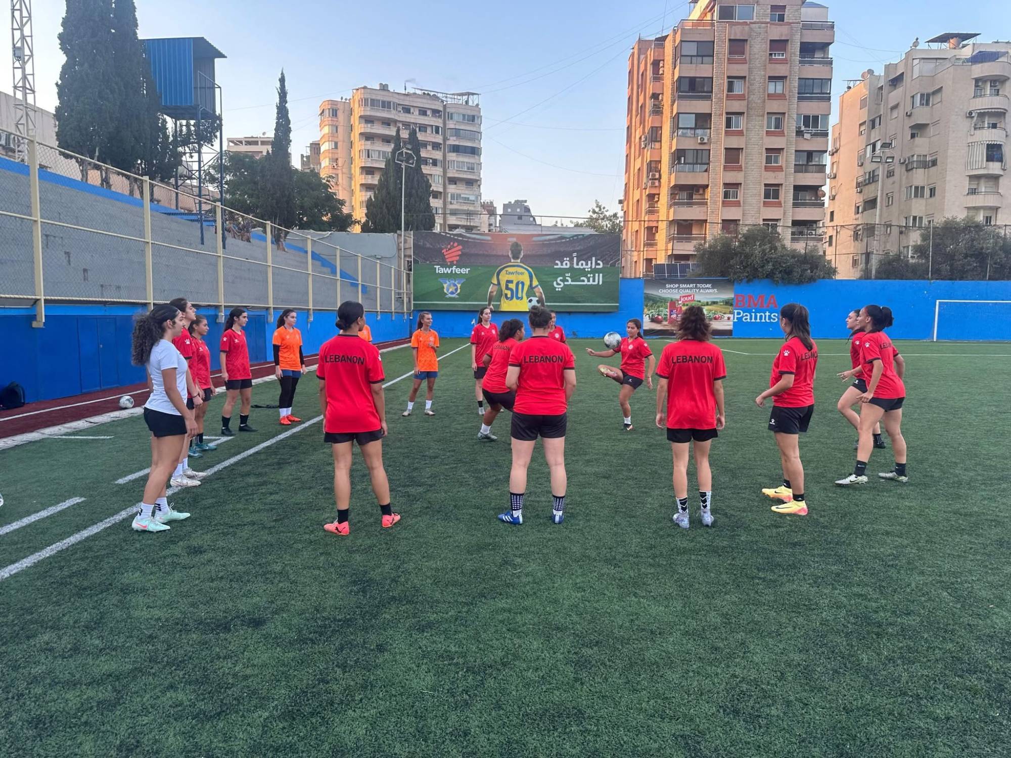 Football Lebanon - منتخب شابات لبنان يدشّن تحضيراته القارية استعدادًا لتصفيات كأس آسيا 2026