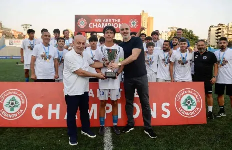 Football Lebanon - تتويج فريق توفير بلقب بطولة دوري دون 18 سنة للموسم 2024-2025