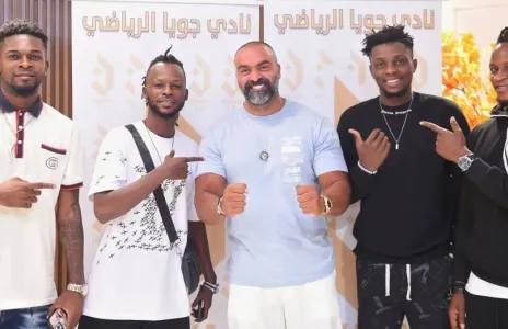 Football Lebanon - أجانب  نادي جويا الرياضي رباعي كونغولي سبق لهم اللعب في دوري أبطال إفريقيا