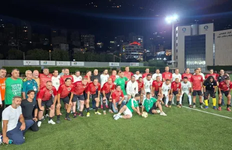 Football Lebanon - فوز قدامى النجمة على قدامى العراق