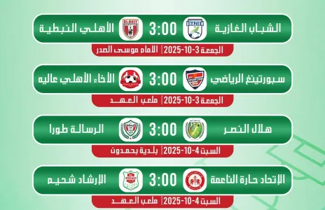Football Lebanon - تنطلق الجمعة منافسات دوري الدرجة الثانية للموسم 2025-2026 بمشاركة 11 فريقاً