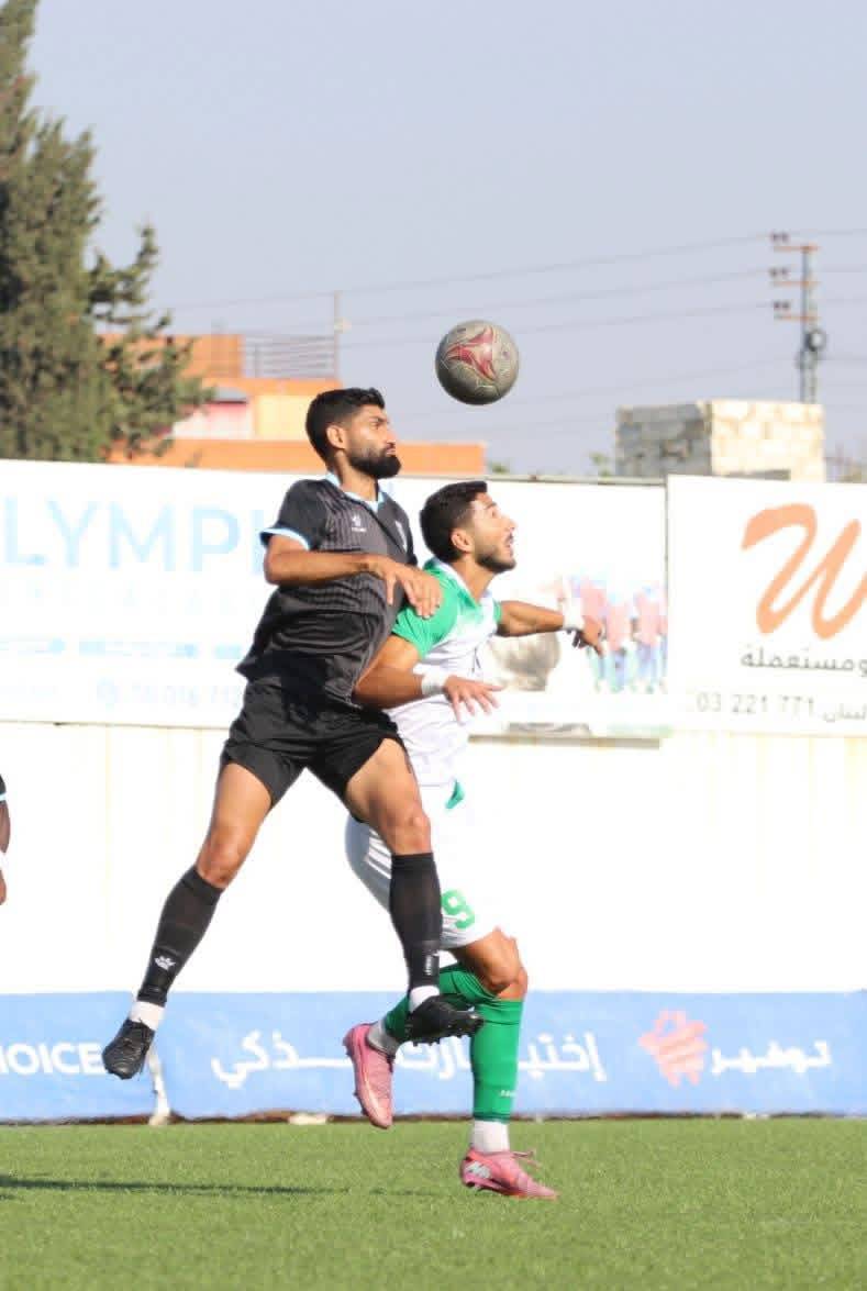 Football Lebanon - الفوز الأول للرياضي العباسية على حساب التضامن صور