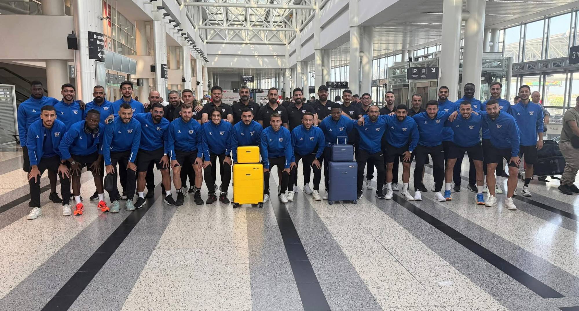 Football Lebanon - بعثة الصفاء إلى كأس التحدي الآسيوي