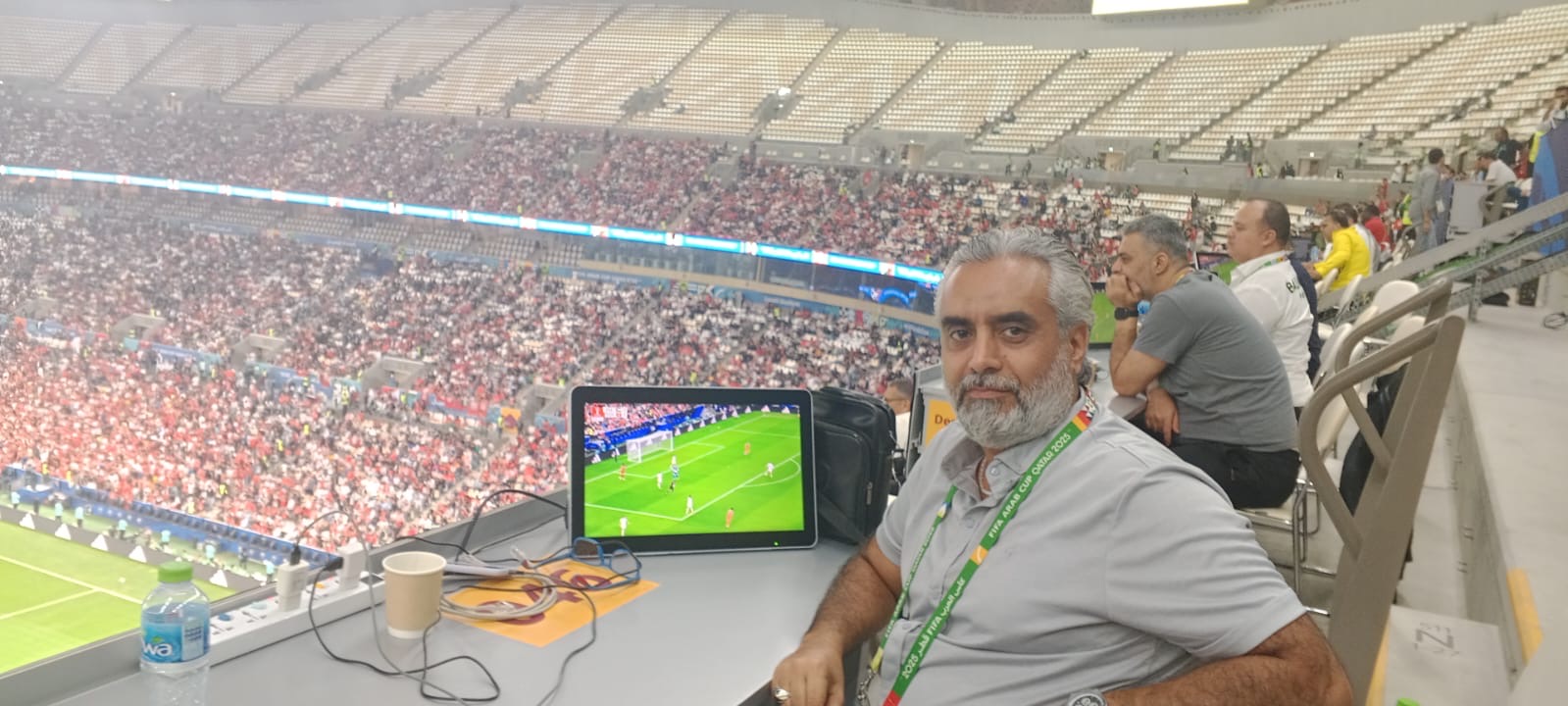 Football Lebanon - طارق يونس ل Football Lebanon | كأس العرب هو كأس عالم مصغر