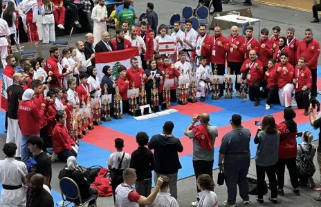 Football Lebanon - لبنان يكتب اسمه بالذهب في بطولة العالم للكيوكوشنكاي  وفواز رئيسا للإتحاد العربي .