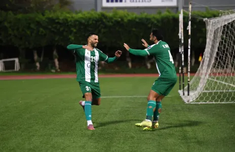 Football Lebanon - فوز الأنصار على التضامن صور