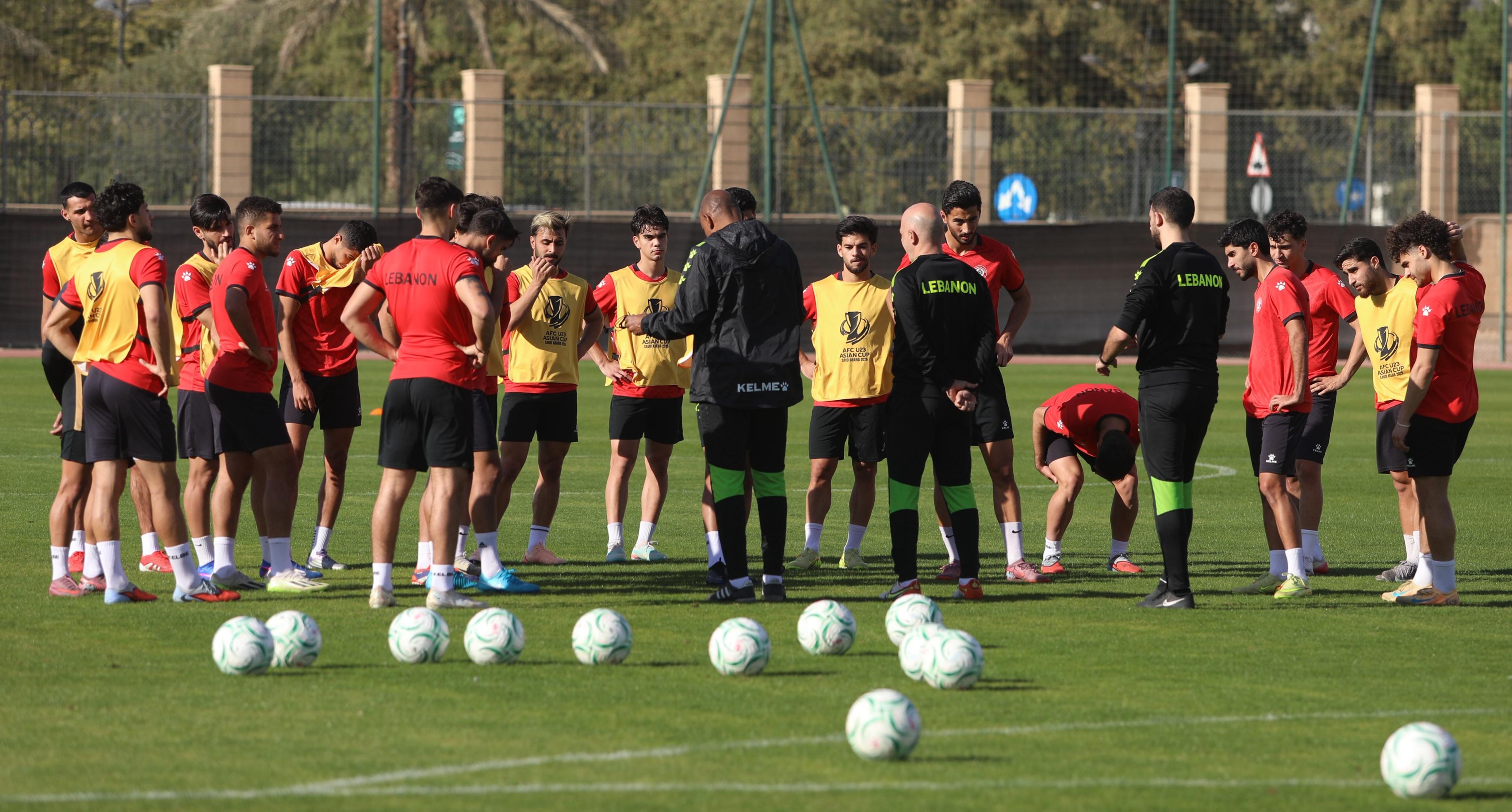 Football Lebanon - أولمبي الأرز يُنهي تحضيراته لمواجهة كوريا الجنوبية في كأس آسيا