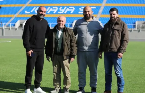 Football Lebanon - زيارة اتحادية لملعب محمد سعيد سعد في جويّا