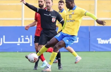 Football Lebanon - ثنائية نظيفة للصفاء بشباك التضامن صور