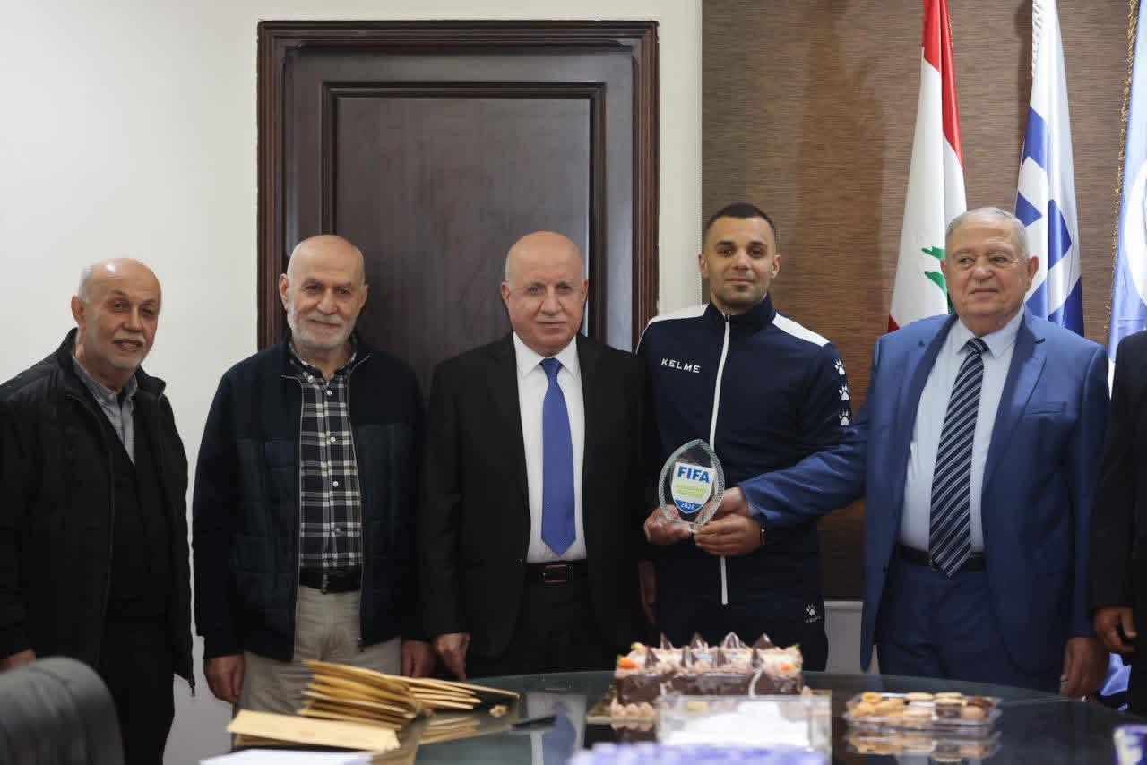 Football Lebanon - محمد علاء الدين يحصل على الشارة الدولية حكم مساعد