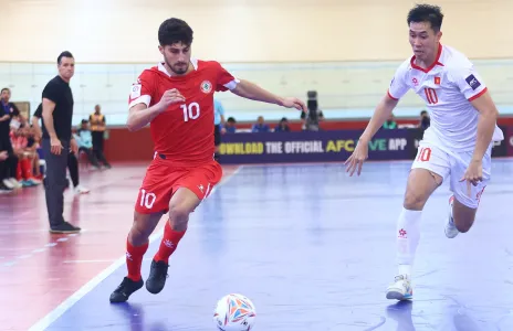Football Lebanon - خسارة ثانية لمنتخب الصالات في بطولة آسيا