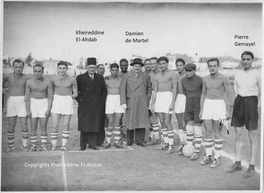 Football Lebanon - أقدم صورة موثّقة لفريق كرة قدم لبناني تعود إلى عام 1937