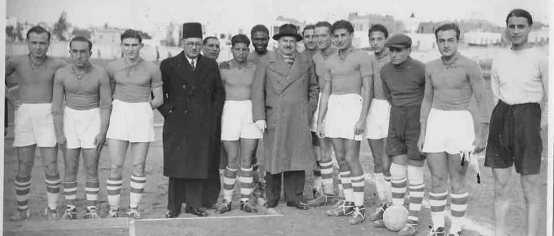 Football Lebanon - صورة نادرة من عام 1937 توثّق إحدى أقدم مباريات منتخب بيروت في تاريخ كرة القدم اللبنانية