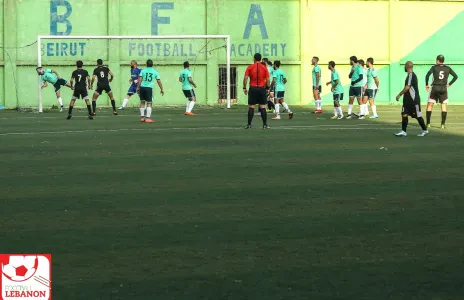 Football Lebanon - أربع انتصارات في الدرجة الثالثة