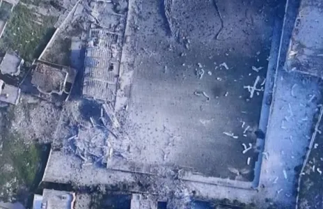 Football Lebanon - العدو الصهيوني يدمر ملعب بنت جبيل