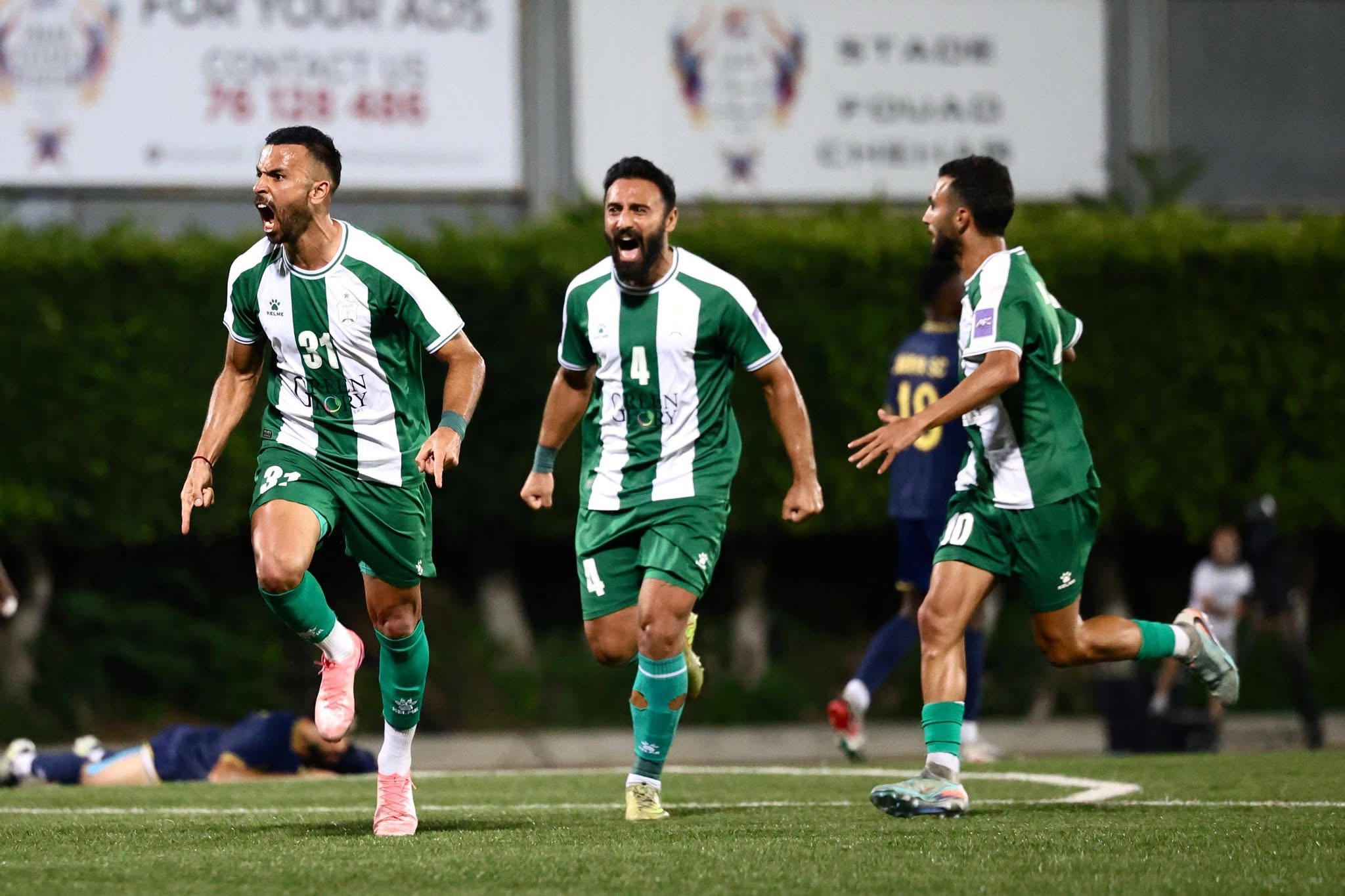 Football Lebanon - ثلاثية نظيفة للأنصار في شباك جويا