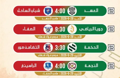 Football Lebanon - مواعيد مباريات الجولة 21 من الدوري اللبناني للدرجة الأولى