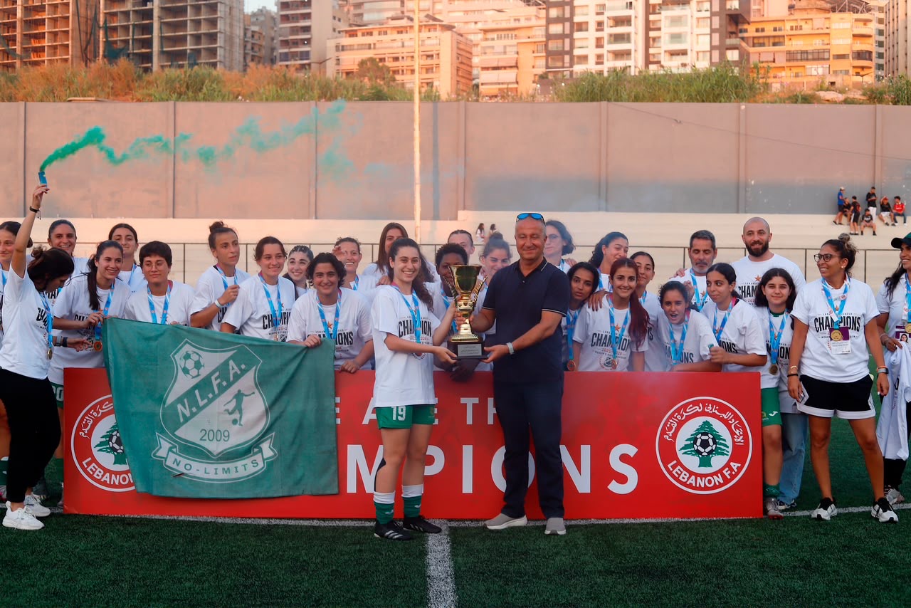 Football Lebanon - فريق نوليمتس سيمثل لبنان لاول مرة في تاريخه بدوري أبطال اسيا للسيدات