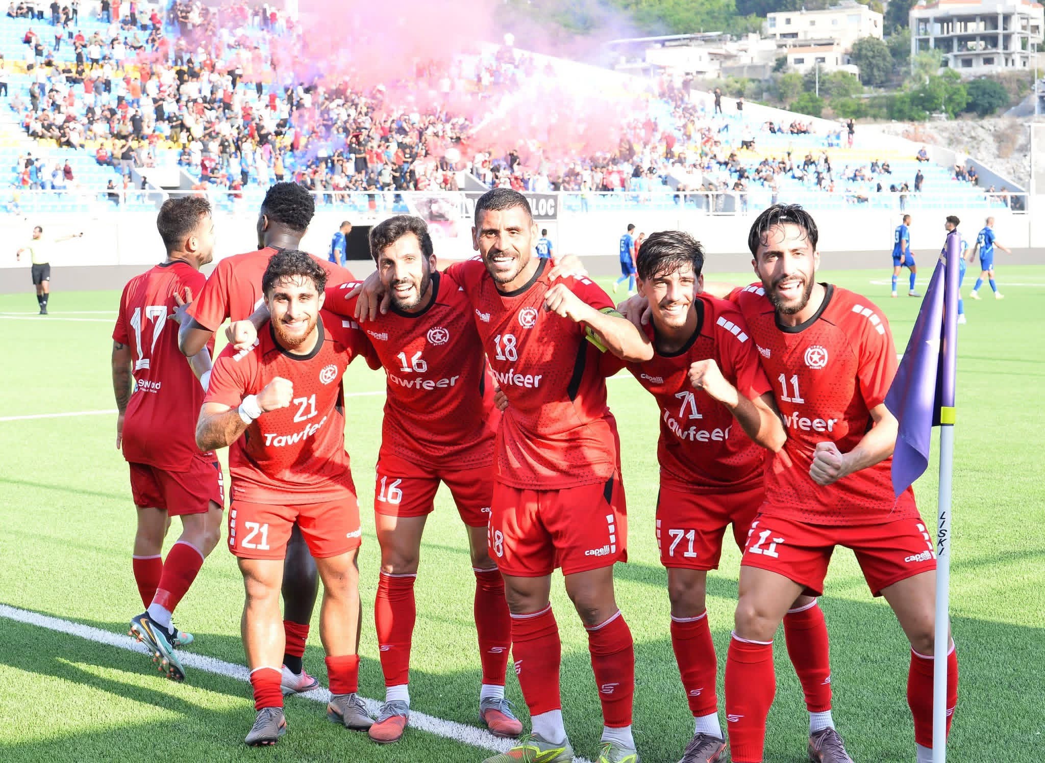 Football Lebanon - النجمة يعود بفوز ثمين من الجنوب على حساب العهد