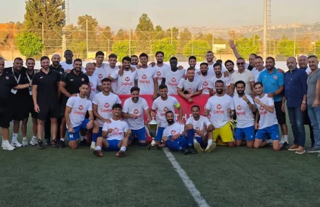 Football Lebanon - تتويج الإخاء الأهلي عاليه بلقب بطولة دوري الدرجة الثانية للموسم 2025-2026