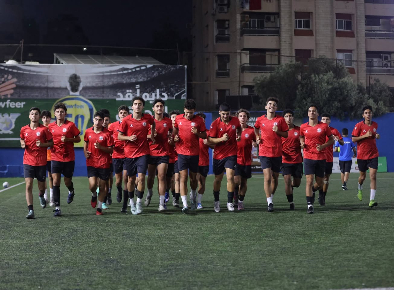 Football Lebanon - منتخب الناشئين يواجه سوريا وديًا استعدادًا للتصفيات الآسيوية التفاصيل والصور