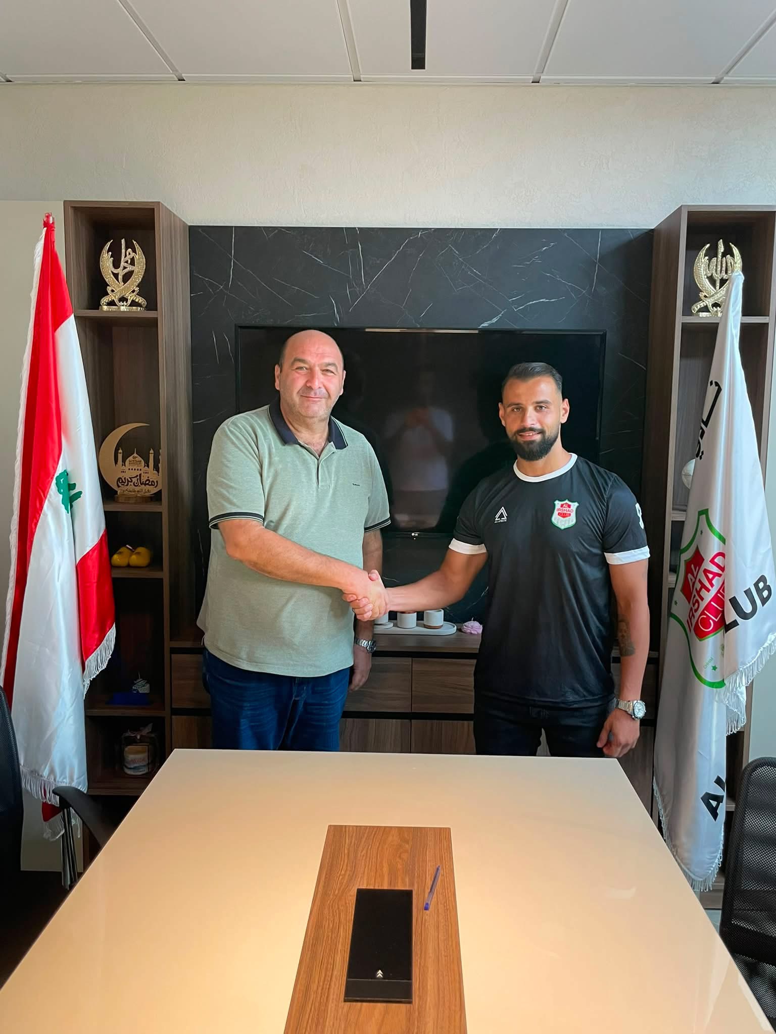 Football Lebanon - علي الحاج حسن في صفوف الارشاد