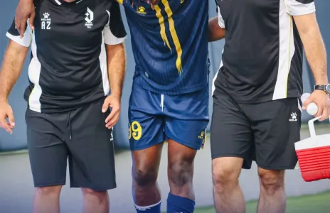 Football Lebanon - جويّا يعلن إصابة مهاجمه راموس كاشالا وانيت بقطع في الرباط الصليبي