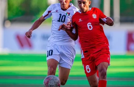 Football Lebanon - لبنان إلى نصف نهائي غرب آسيا للناشئين بفوز ثمين على فلسطين بهدف دون مقابل
