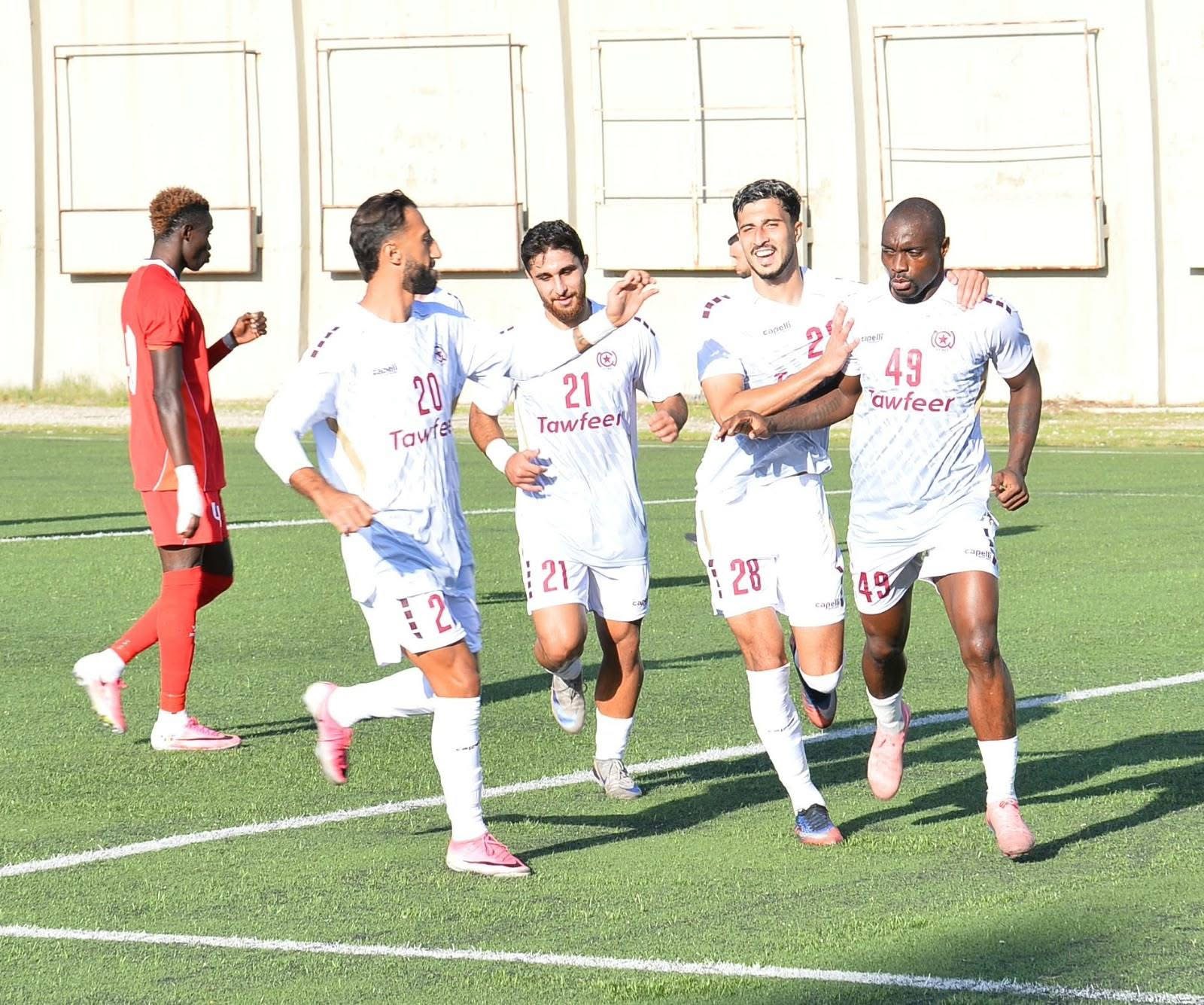 Football Lebanon - ثنائية نظيفة للنجمة على حساب الاخاء الاهلي عالية