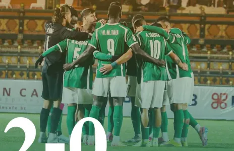 Football Lebanon - الأنصار يفوز على الأهلي حلب في اول مباراة للاخضر في اسيا