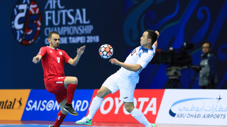 Football Lebanon - منتخب الصالات يسقط في فخ التعادل في افتتاح كأس آسيا