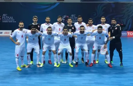 Football Lebanon - منتخب صالات لبنان يعبر تايلند ويخطف الصدارة