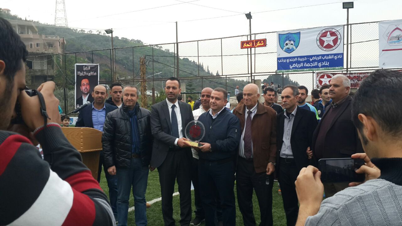 Football Lebanon - افتتاح ملعب خريبة الجندي بحضور شباب النجمة