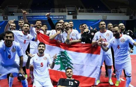 Football Lebanon - بفوزه على الأردن منتخب صالات لبنان إلى ربع نهائي آسيا