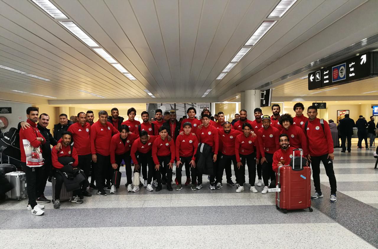 Football Lebanon - بعثة الزوراء تحط في بيروت لمواجهة العهد آسيوياً